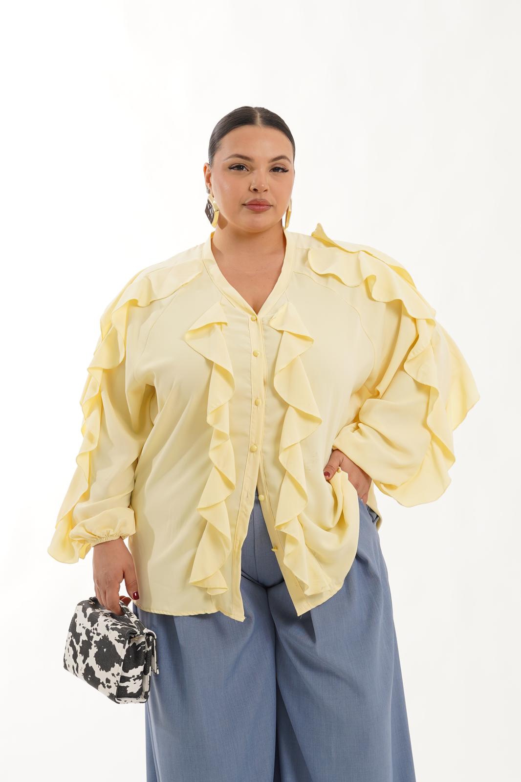 Camicia Adelaide giallo