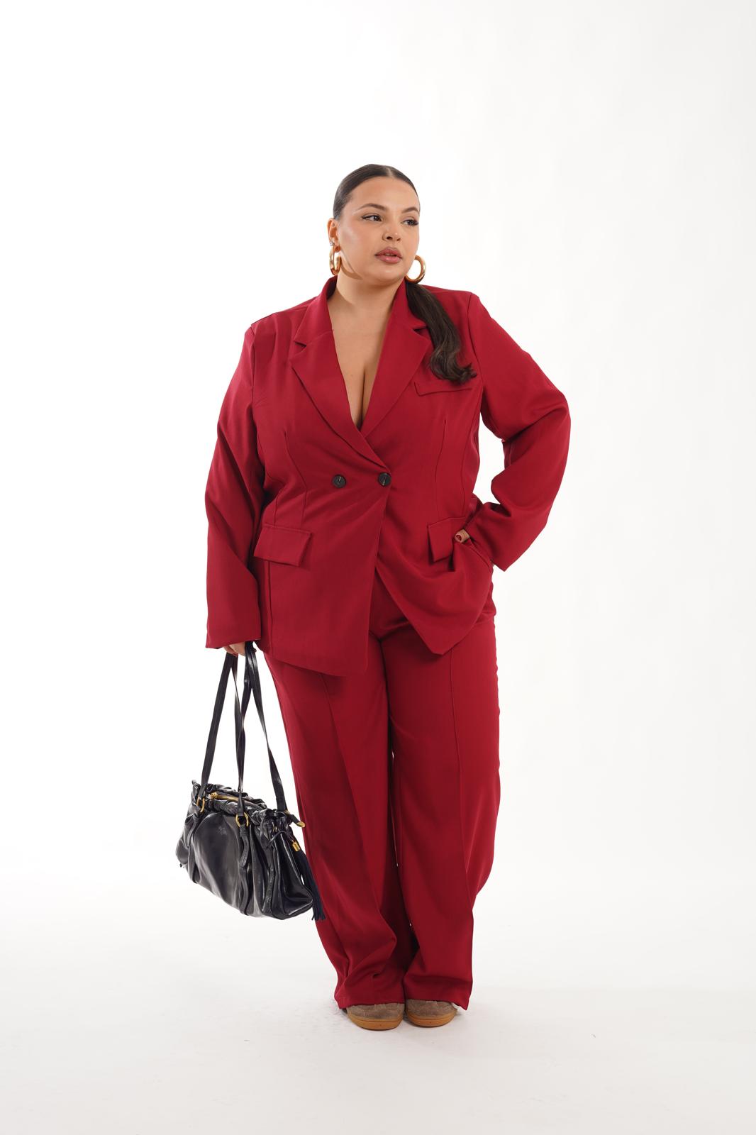 Tailleur Catalea bordeaux