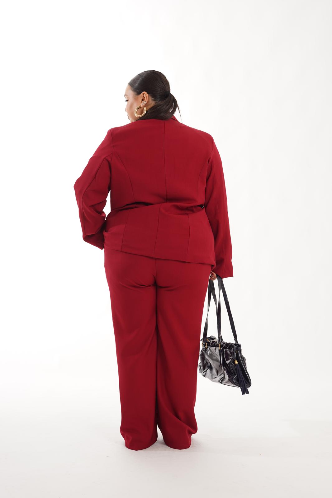 Tailleur Catalea bordeaux