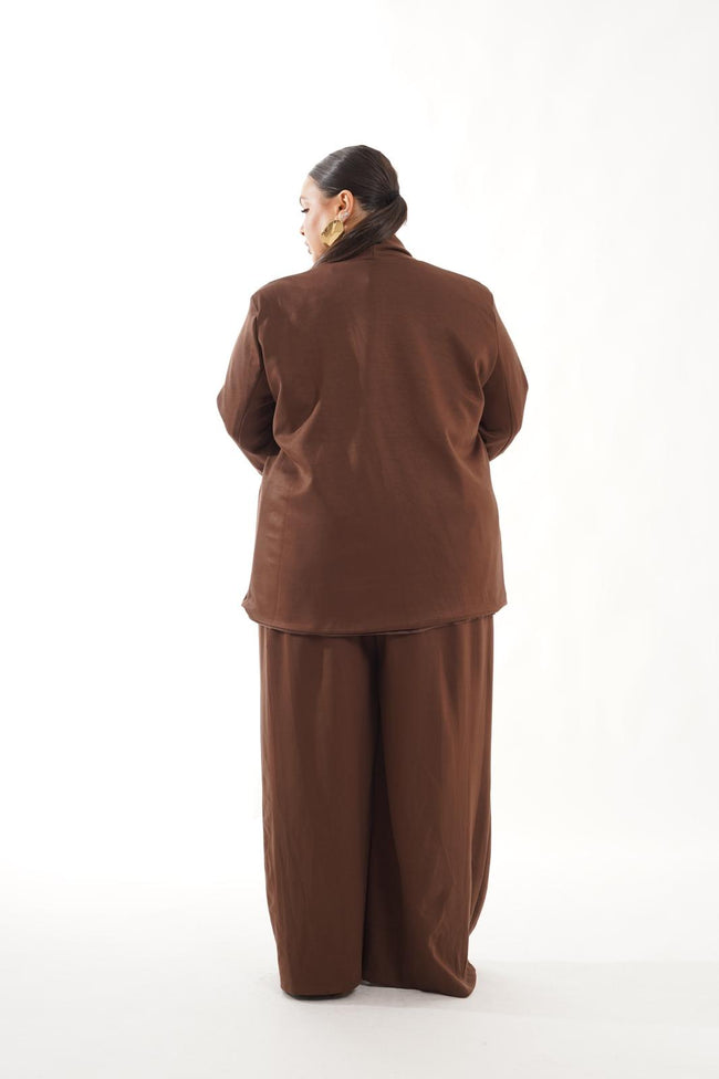 Tailleur Madellin marrone