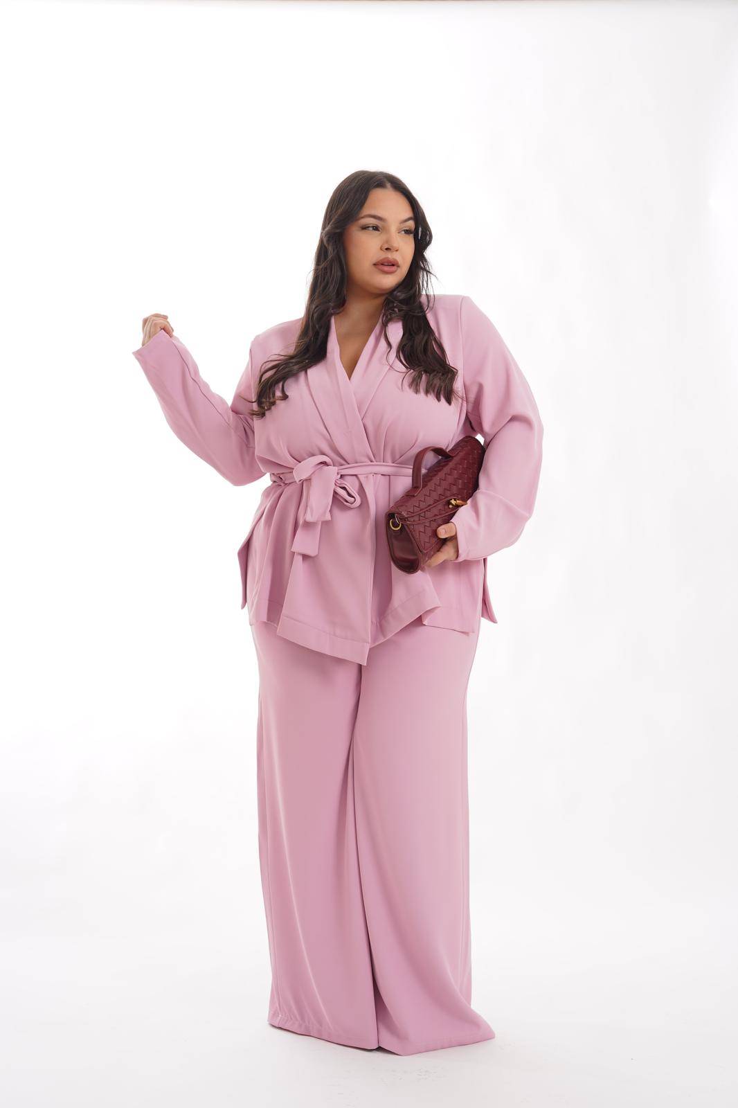 Tailleur Kimono rosa