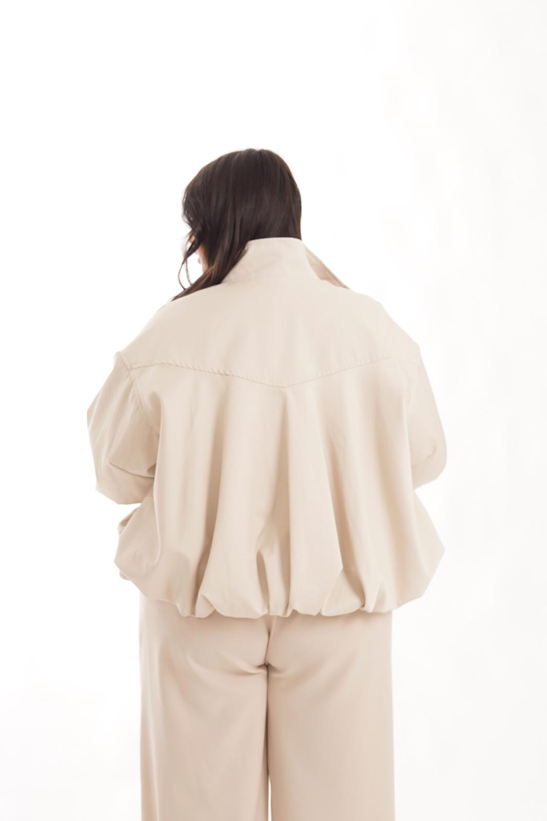 Trench Crop Royal beige