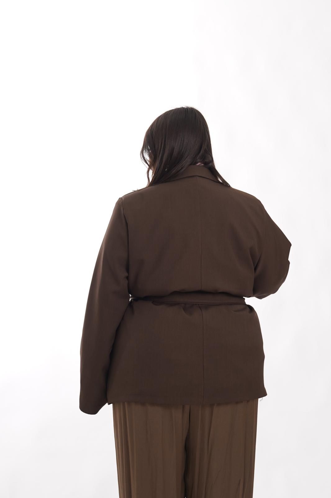 Giacca Bruna marrone