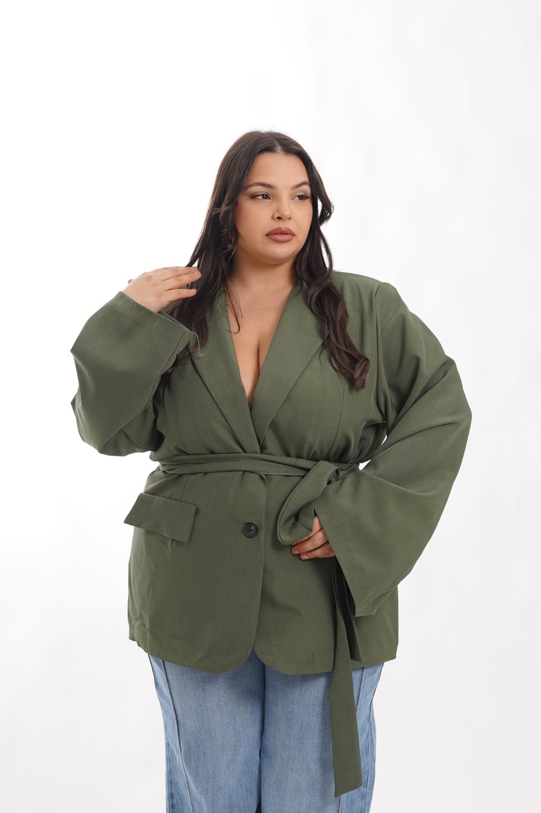 Giacca Bruna verde militare