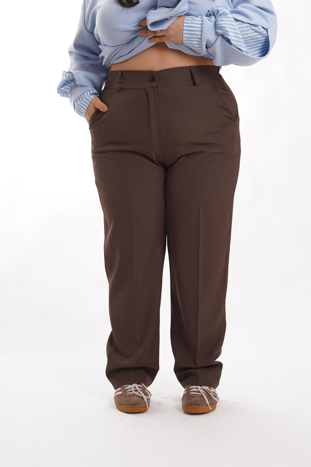 Pantalone Benny marrone