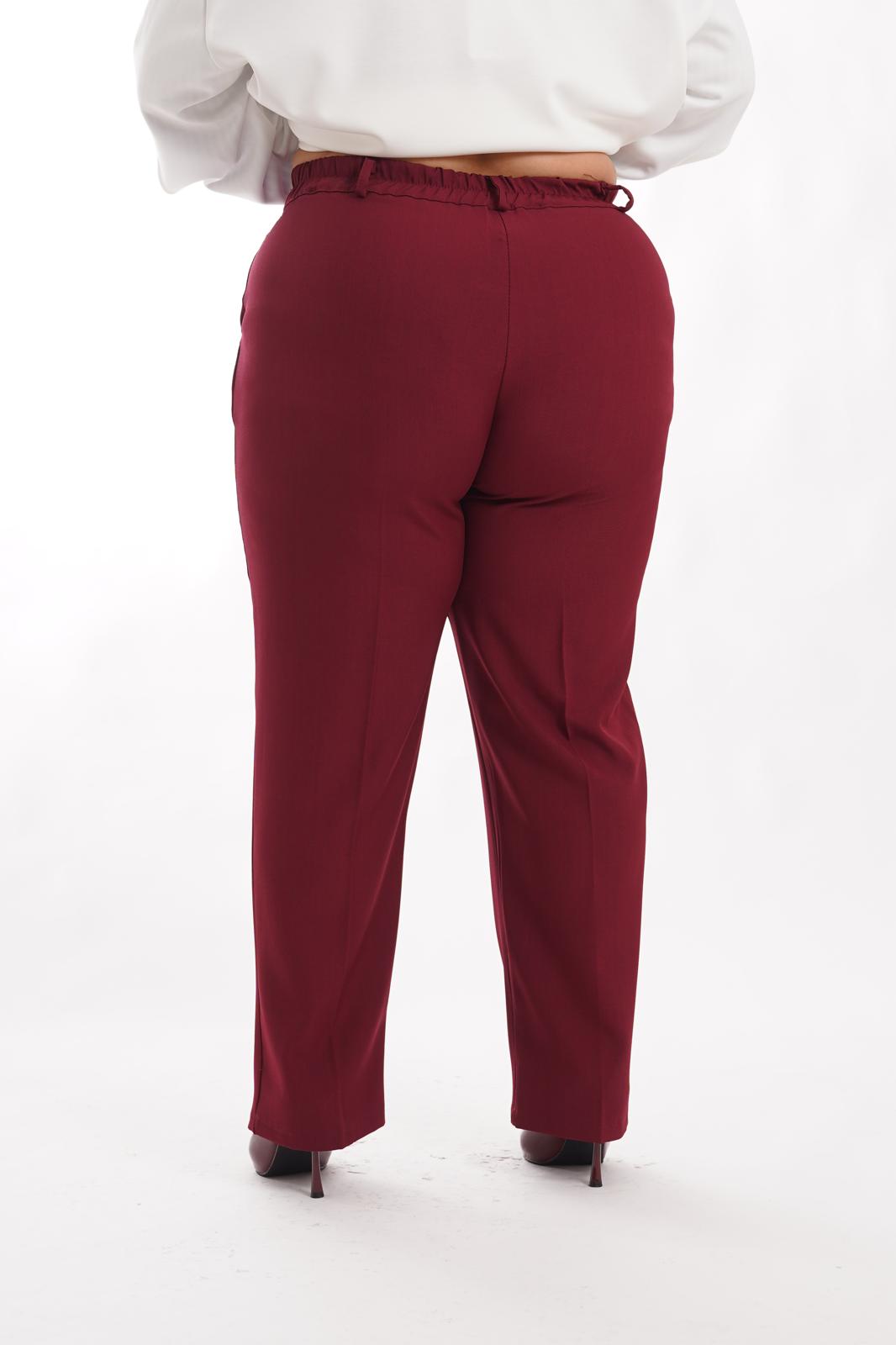 Pantalone Benny bordeaux