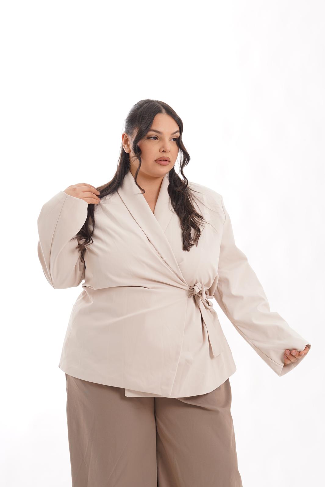 Giacca Marbella panna