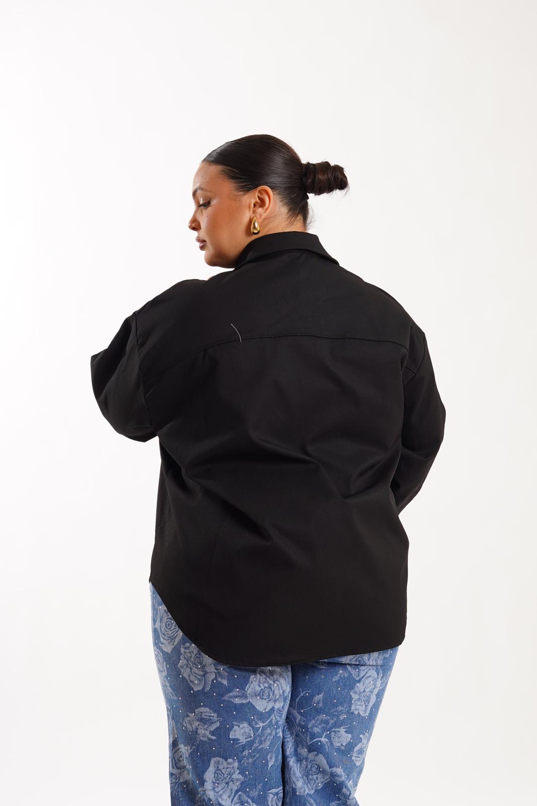 Camicia Malibù nero