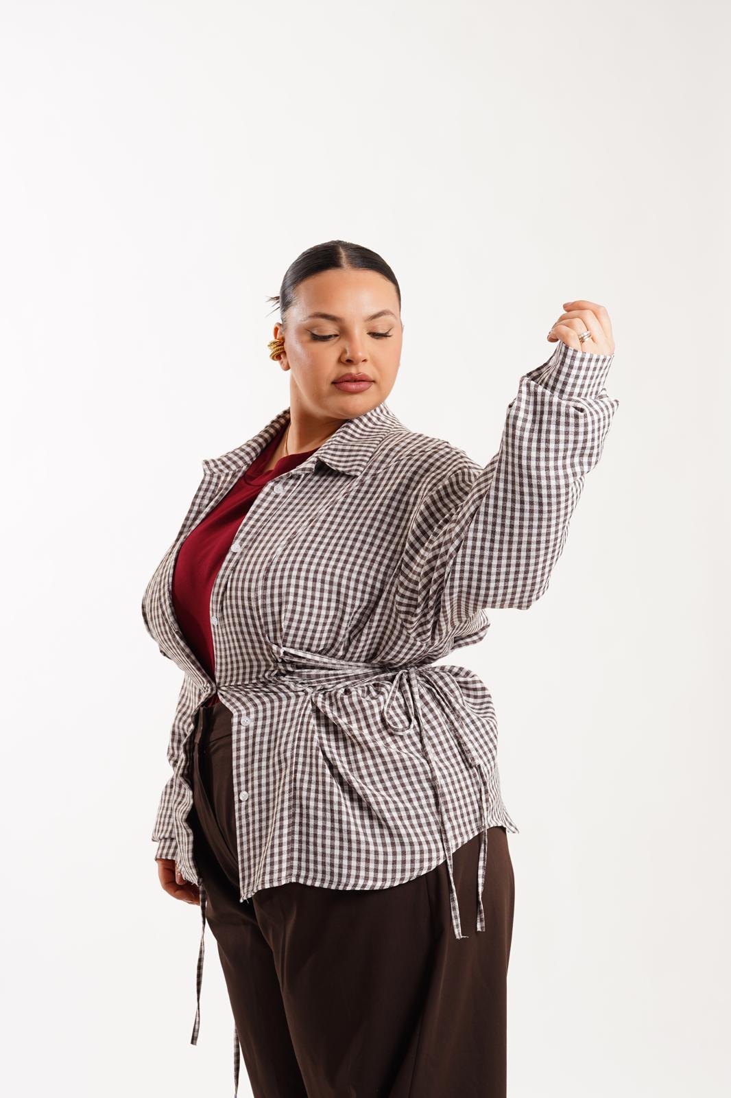 Camicia Pic-Nic marrone 315