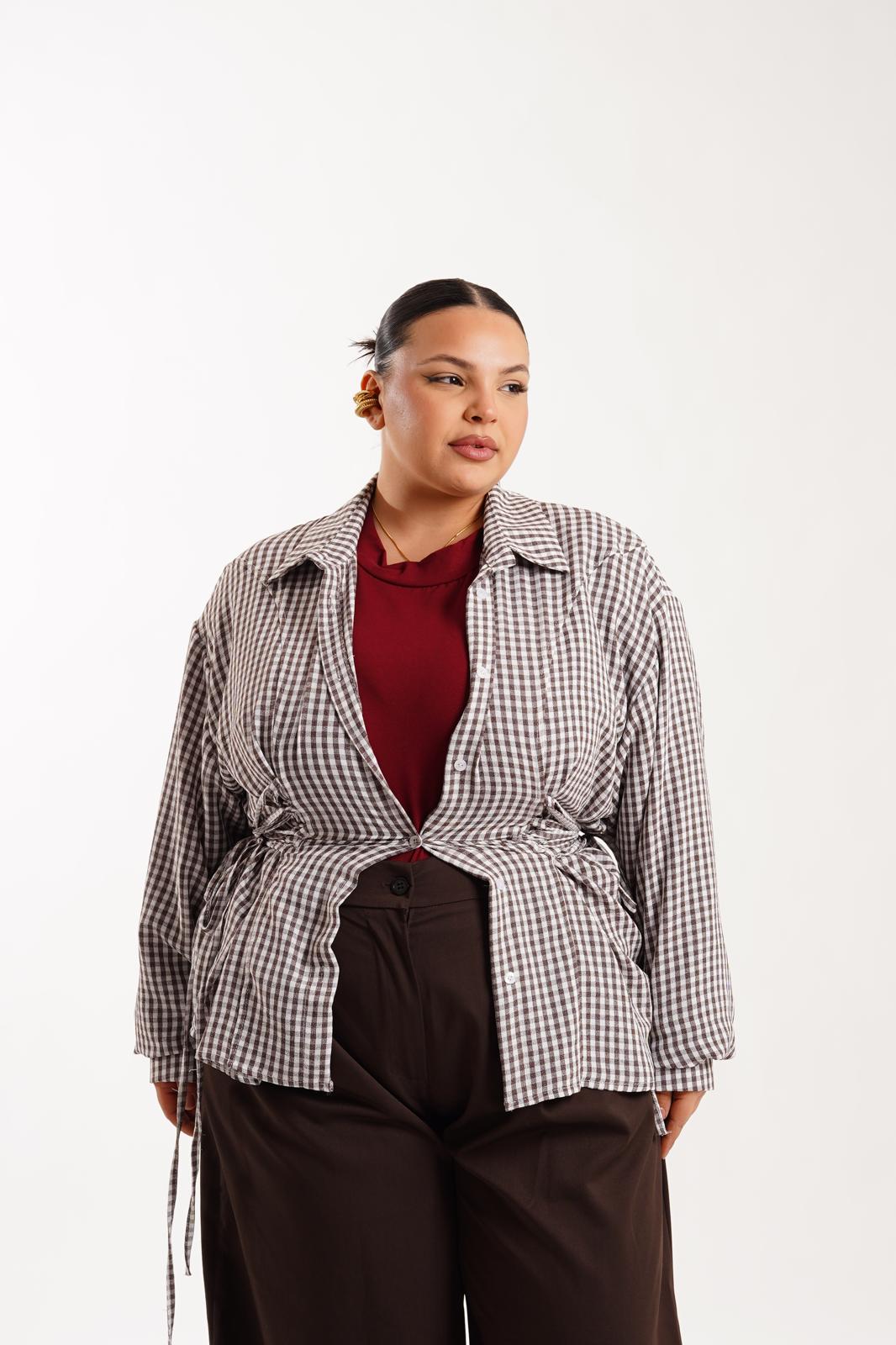 Camicia Pic-Nic marrone 315