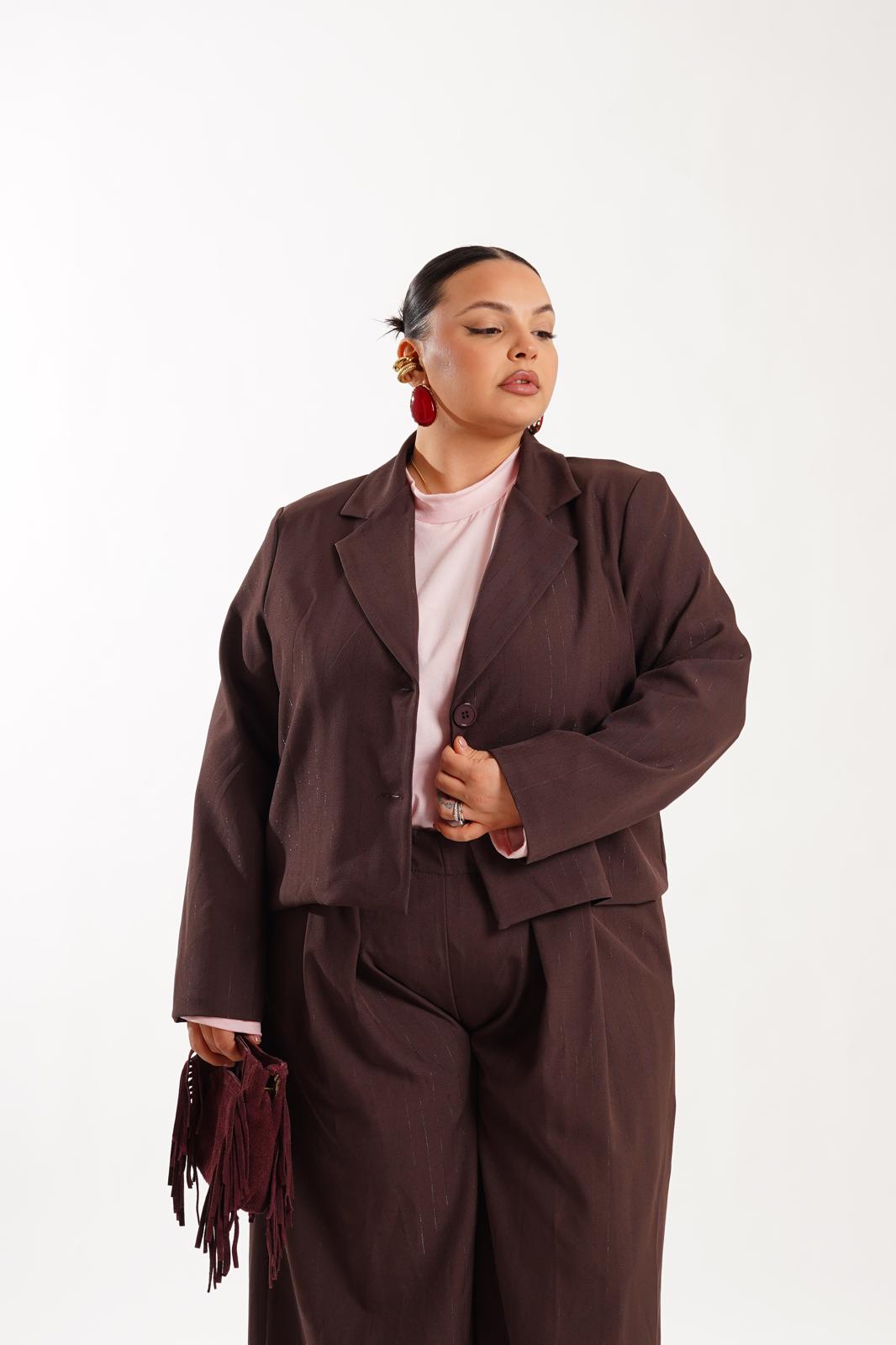 Giacca Mayla marrone