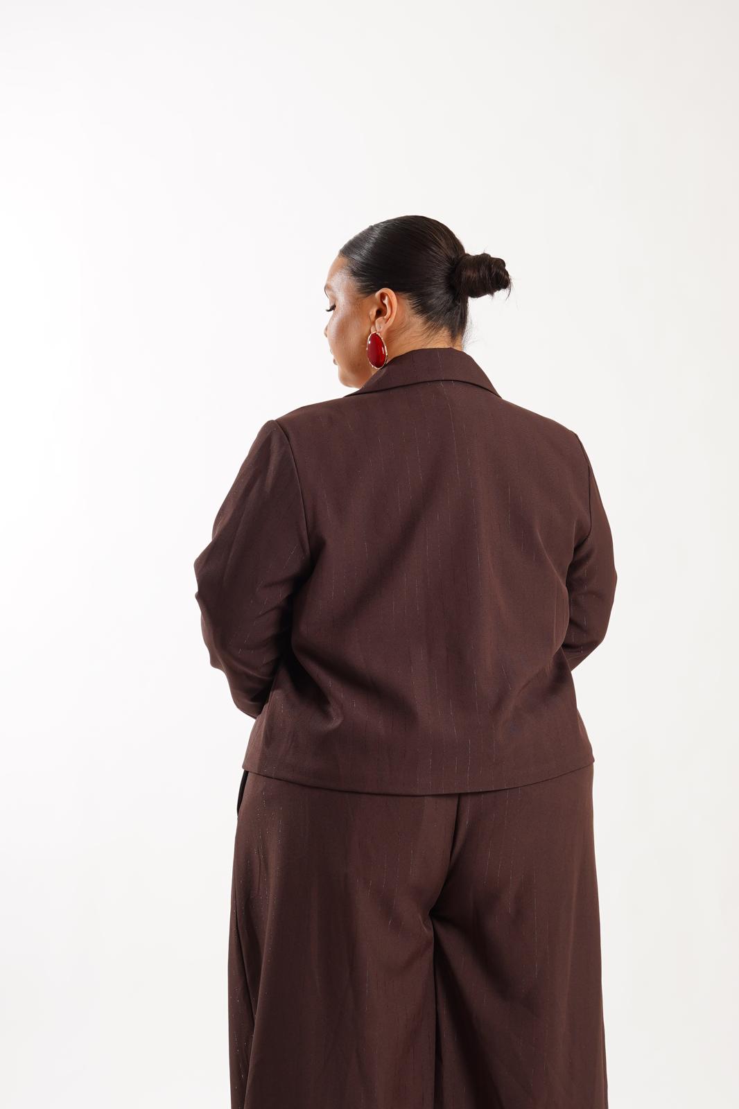 Giacca Mayla marrone