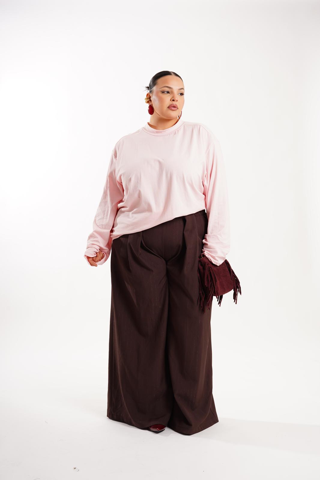 Pantalone Fanny marrone