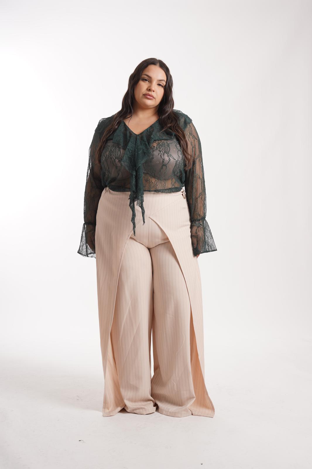 Pantalone Asia beige