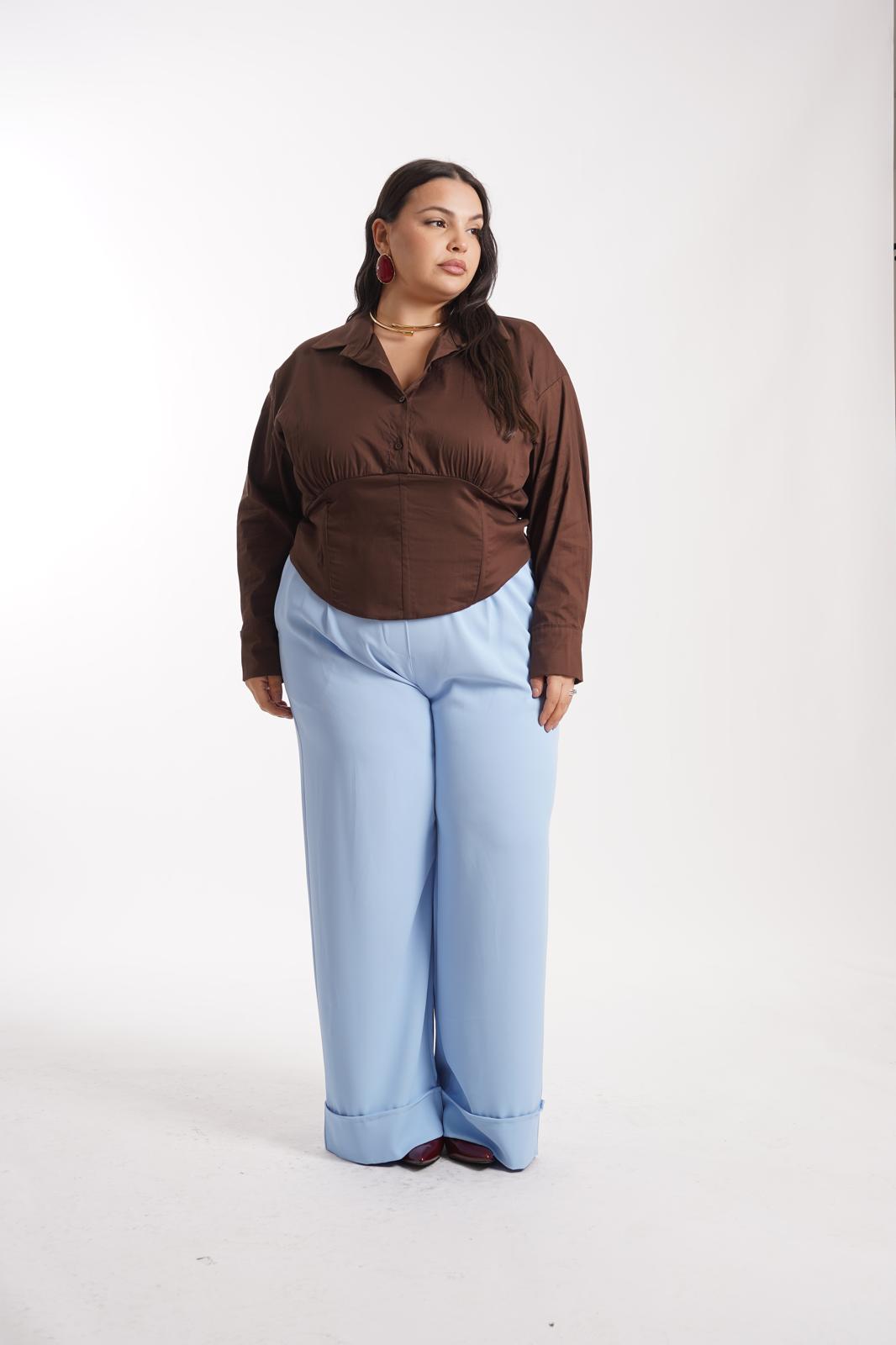 Pantalone Morgana polvere