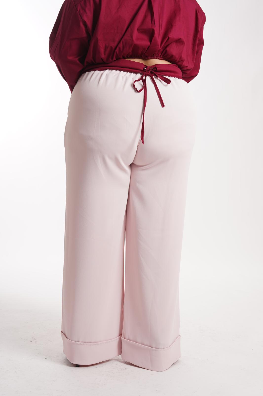 Pantalone Morgana rosa