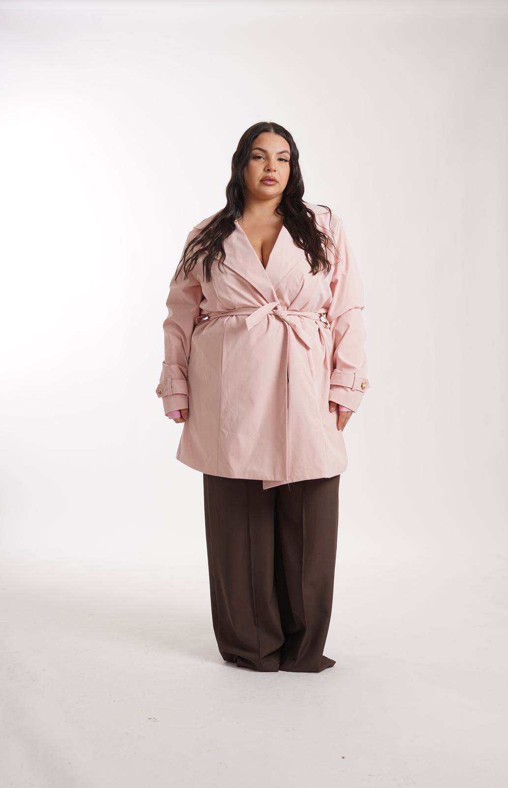 Trench Maddy rosa