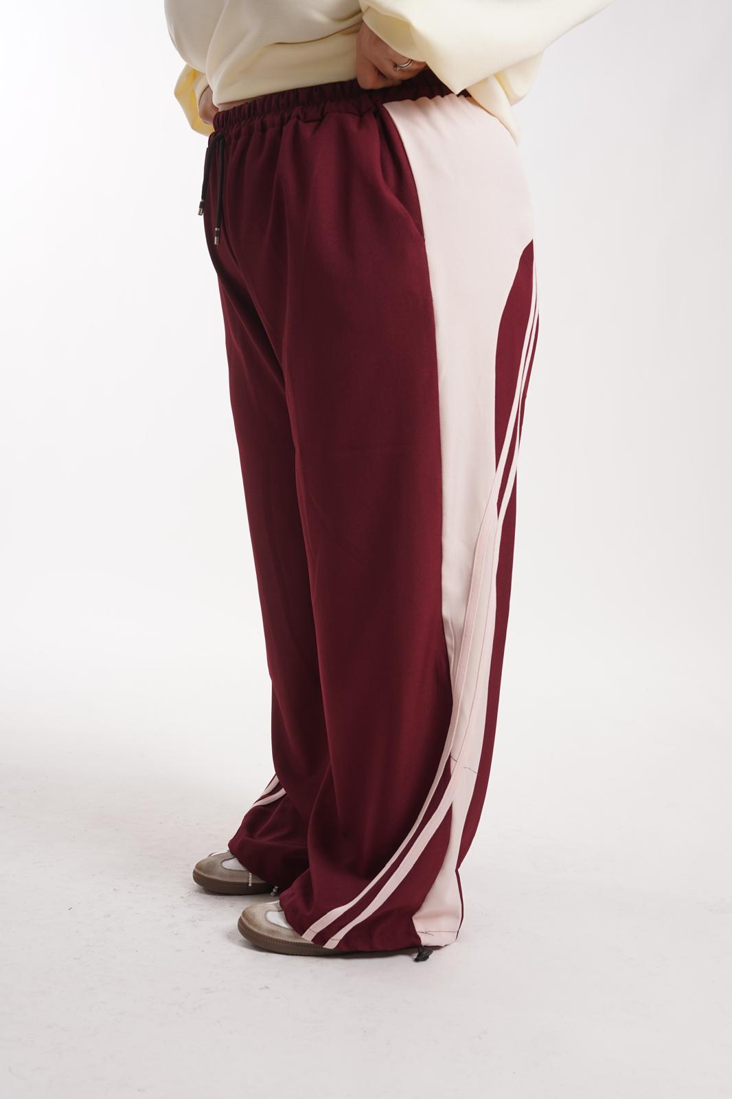 Pantalone Georgia bordeaux