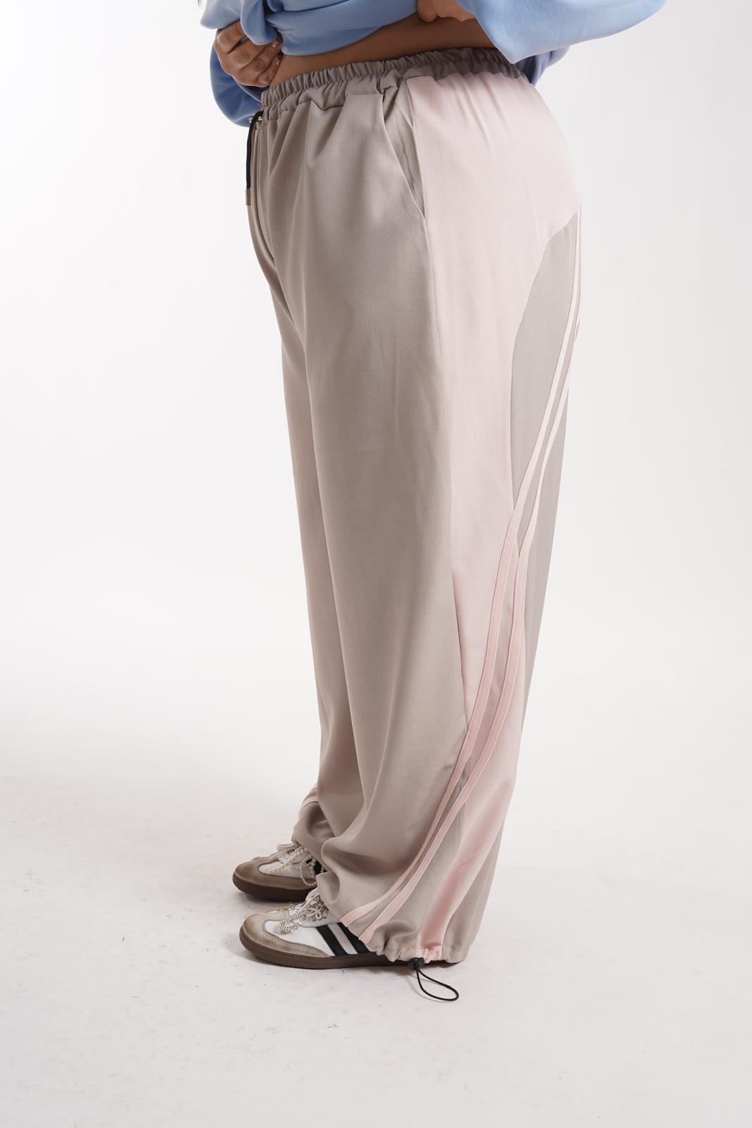 Pantalone Georgia tortora