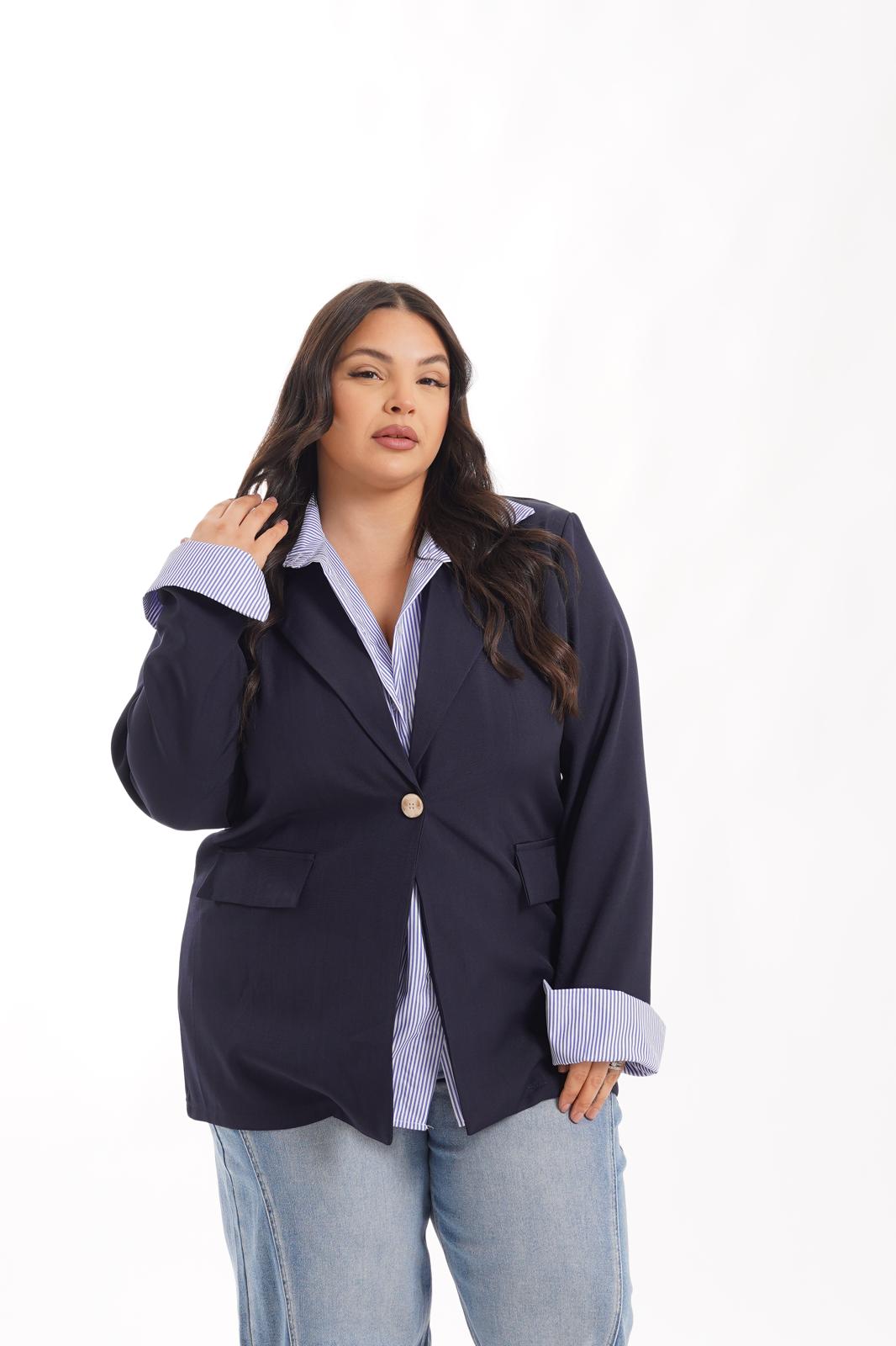 Giacca\Camicia Lilly blu