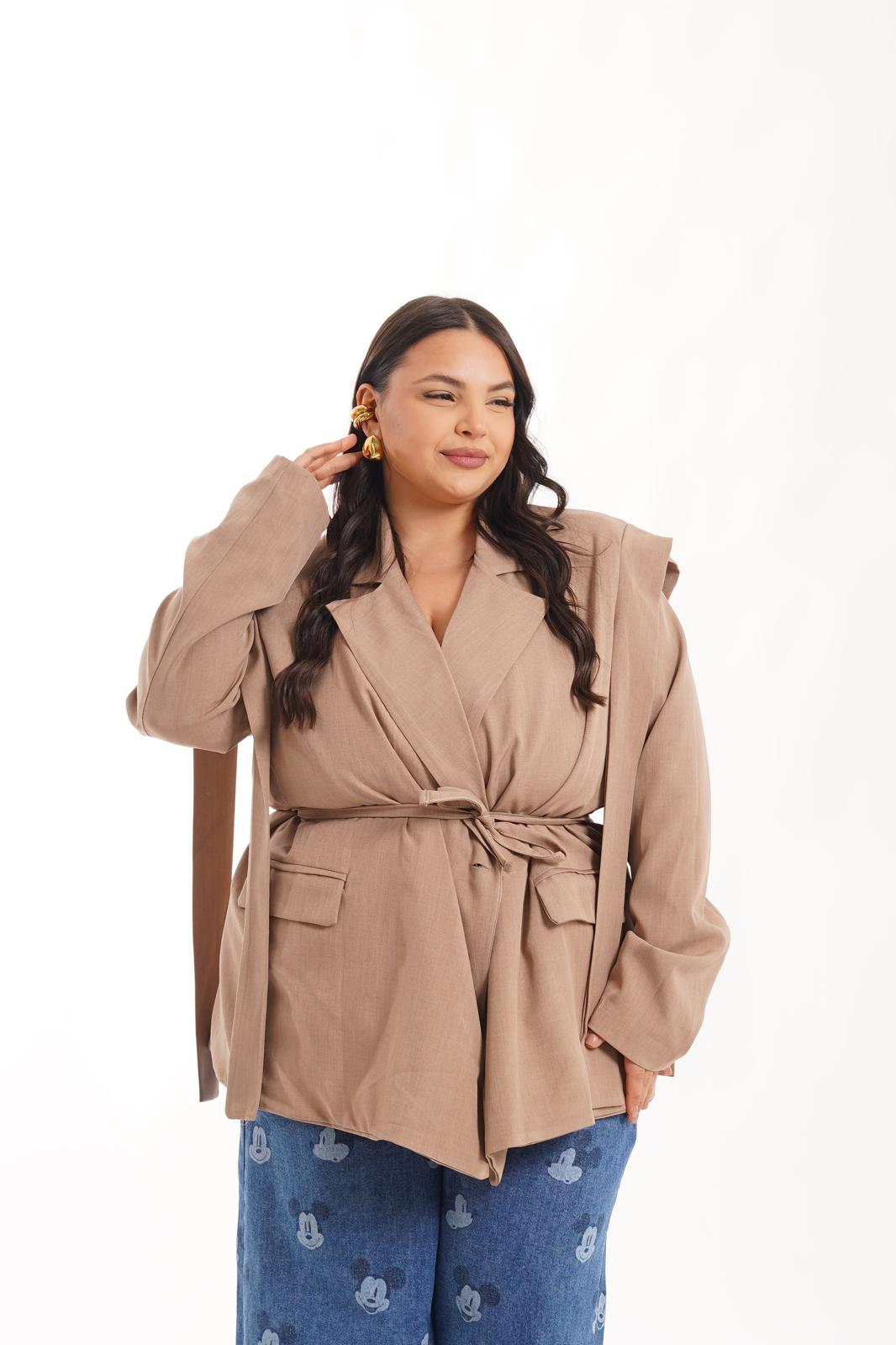 Giacca Milla tortora