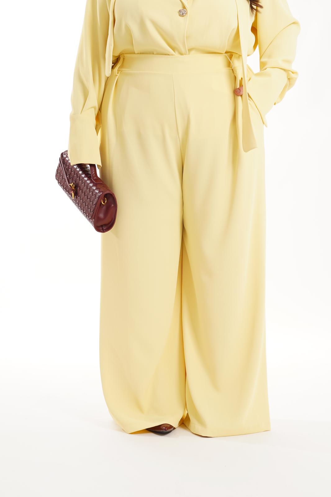 Tailleur Ofelia giallo