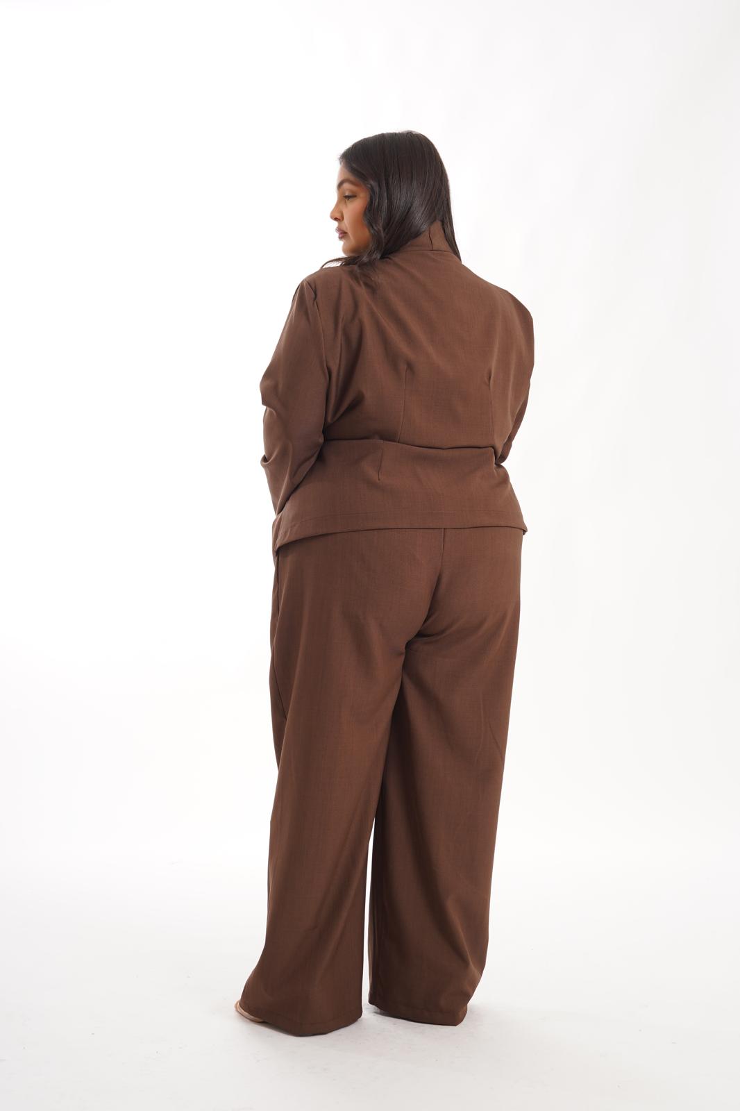 Tailleur Corinne marrone