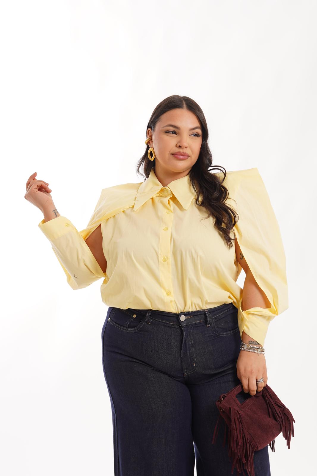 Camicia Leroy giallo