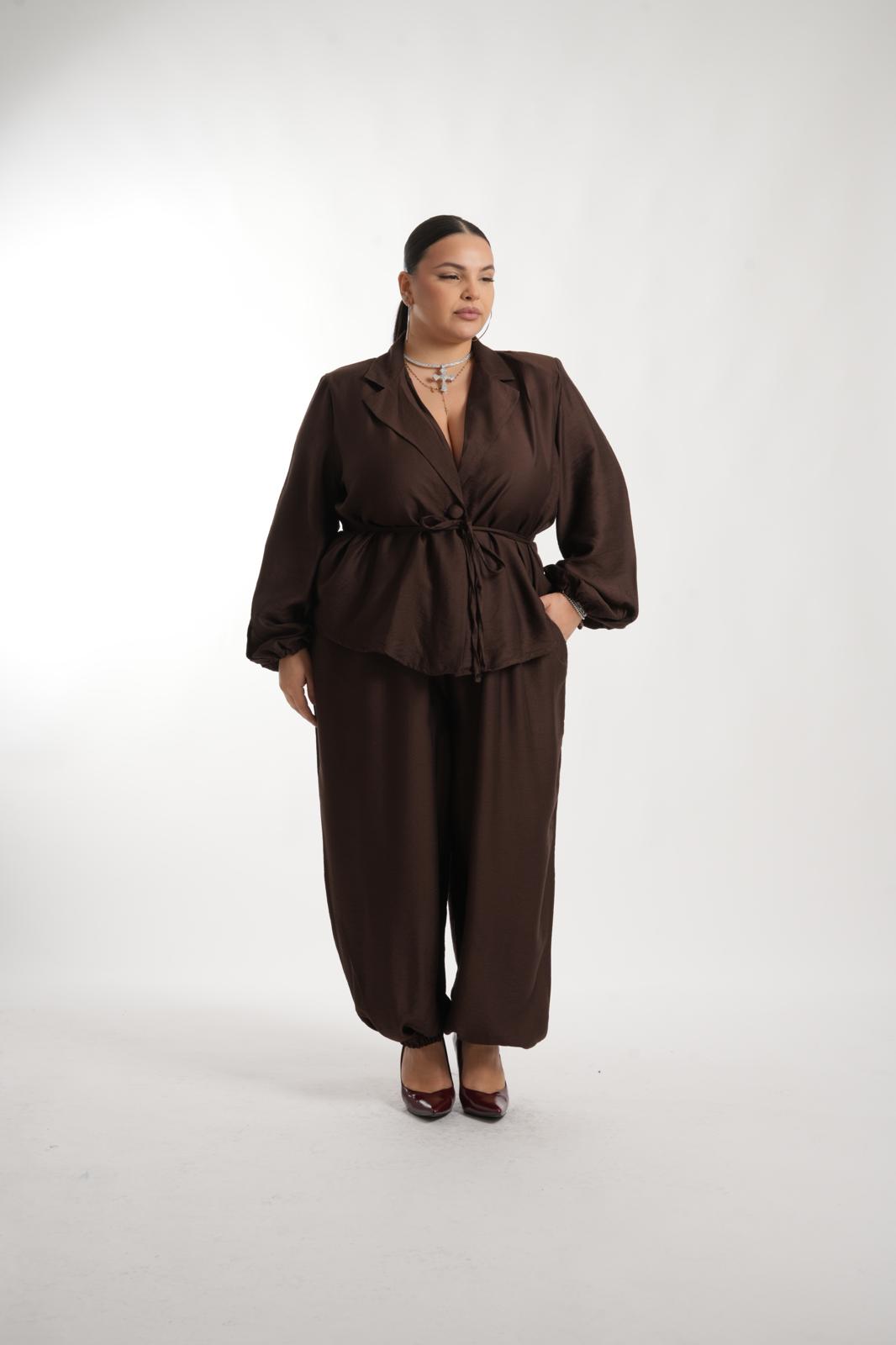 Tailleur Primavera marrone