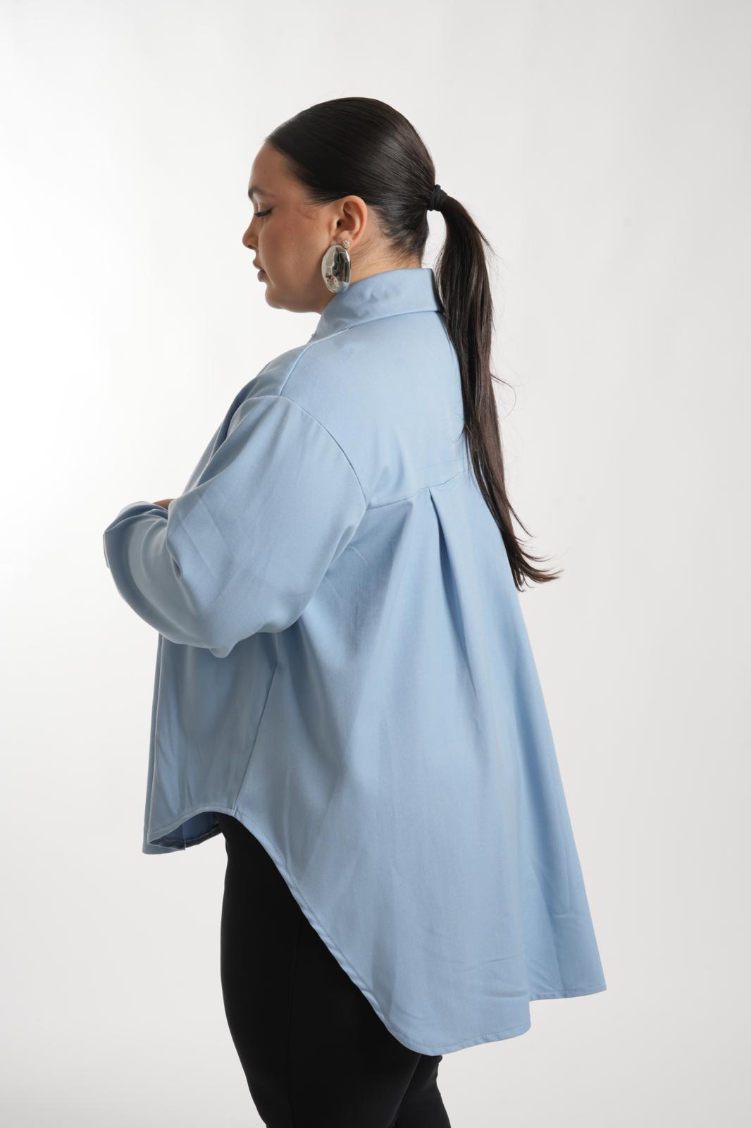 Camicione Mall denim azzurro