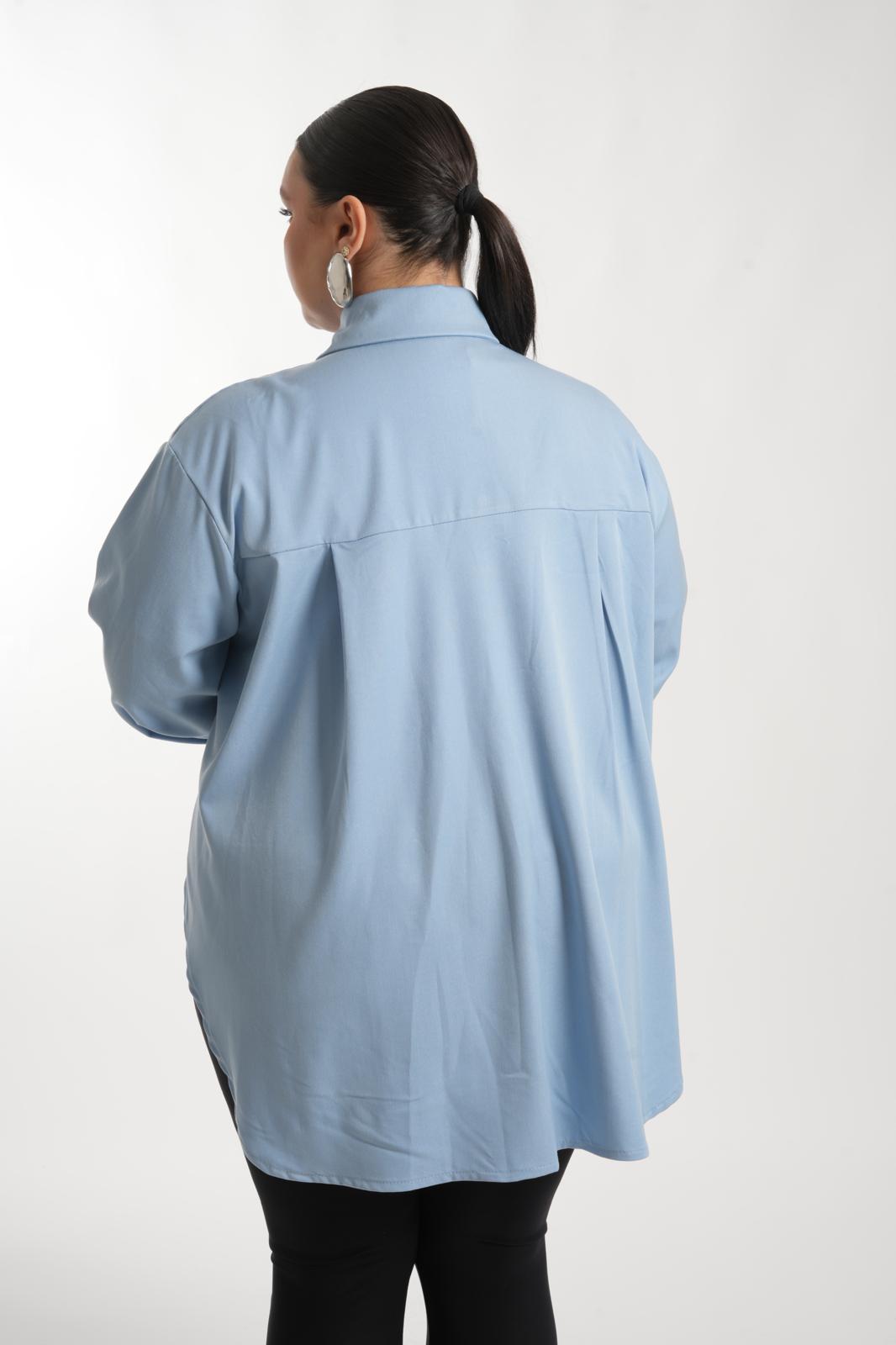 Camicione Mall denim azzurro