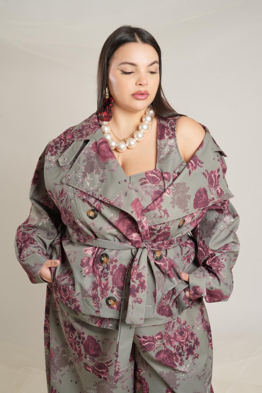 Trench Jane Verde Militare