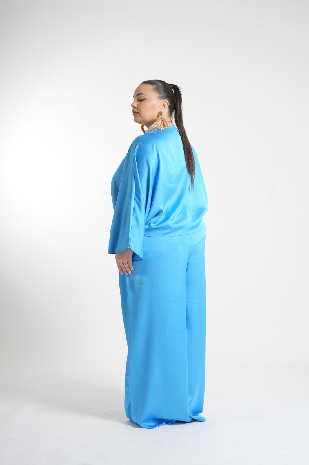 Coordinato In Raso Luana Polvere