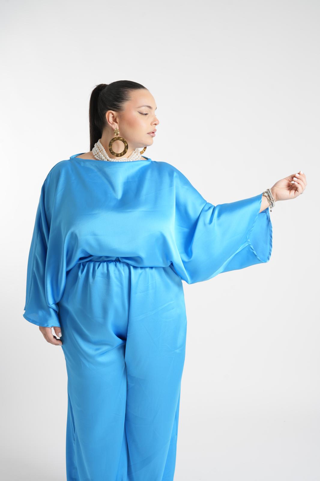 Coordinato In Raso Luana Polvere