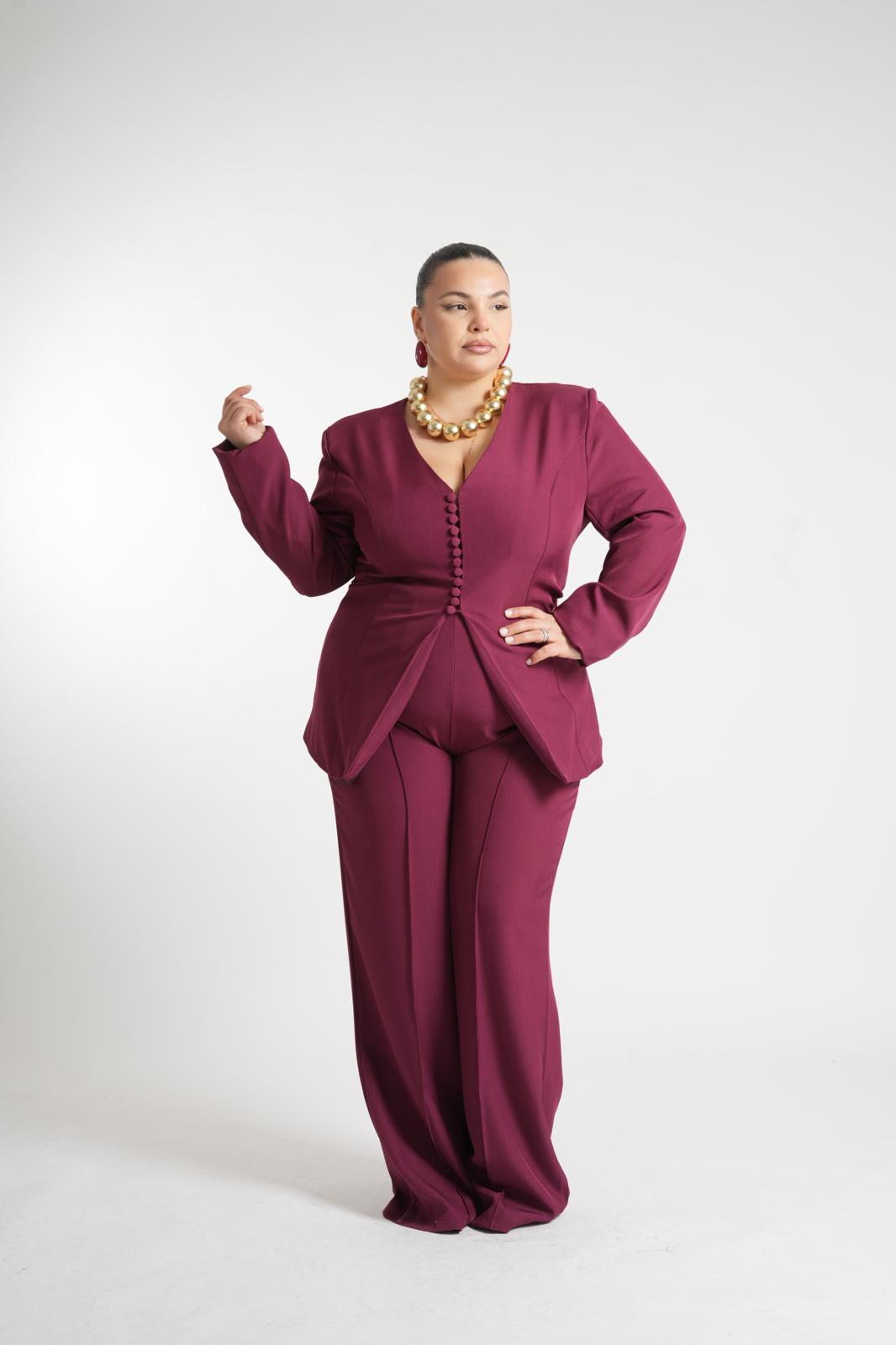 Tailleur Mavi Bordeaux