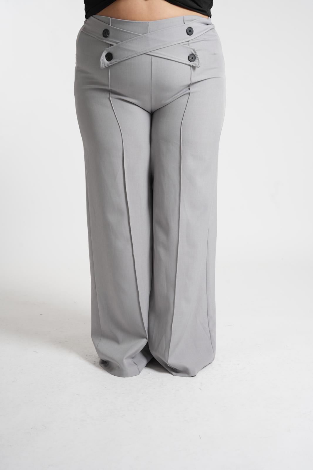 Pantalone Incrocio Grigio