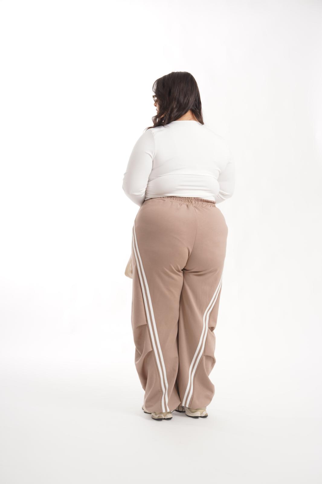 Pantalone Line Tortora