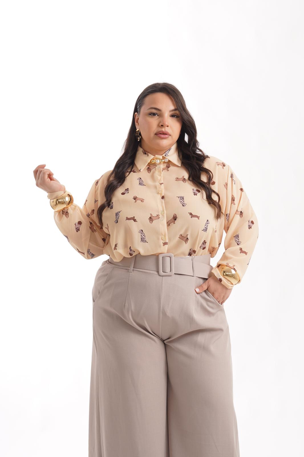 Camicia Bassotto Giallo