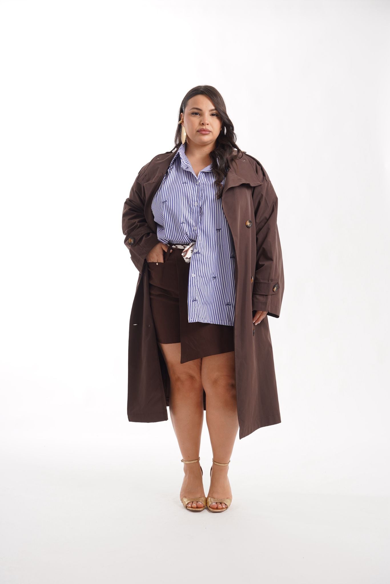 Trench Metro Marrone