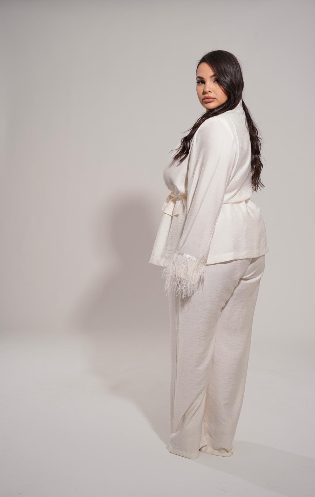 Tailleur Belly Bianco