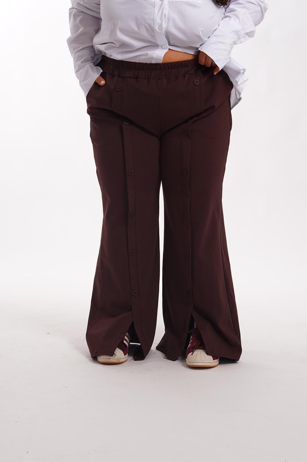 Pantalone Lillà Marrone