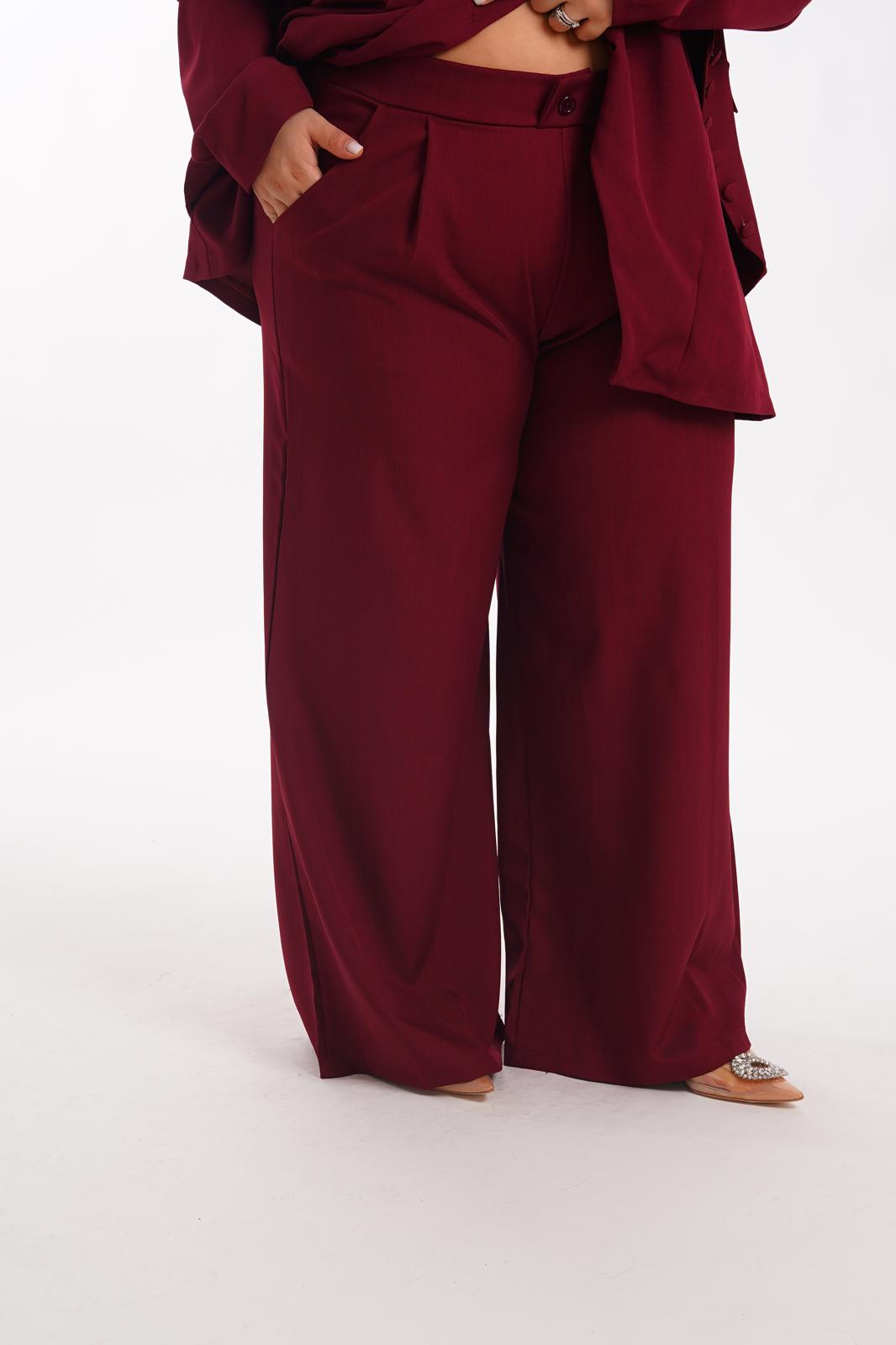 Tailleur Silhouette Bordeaux