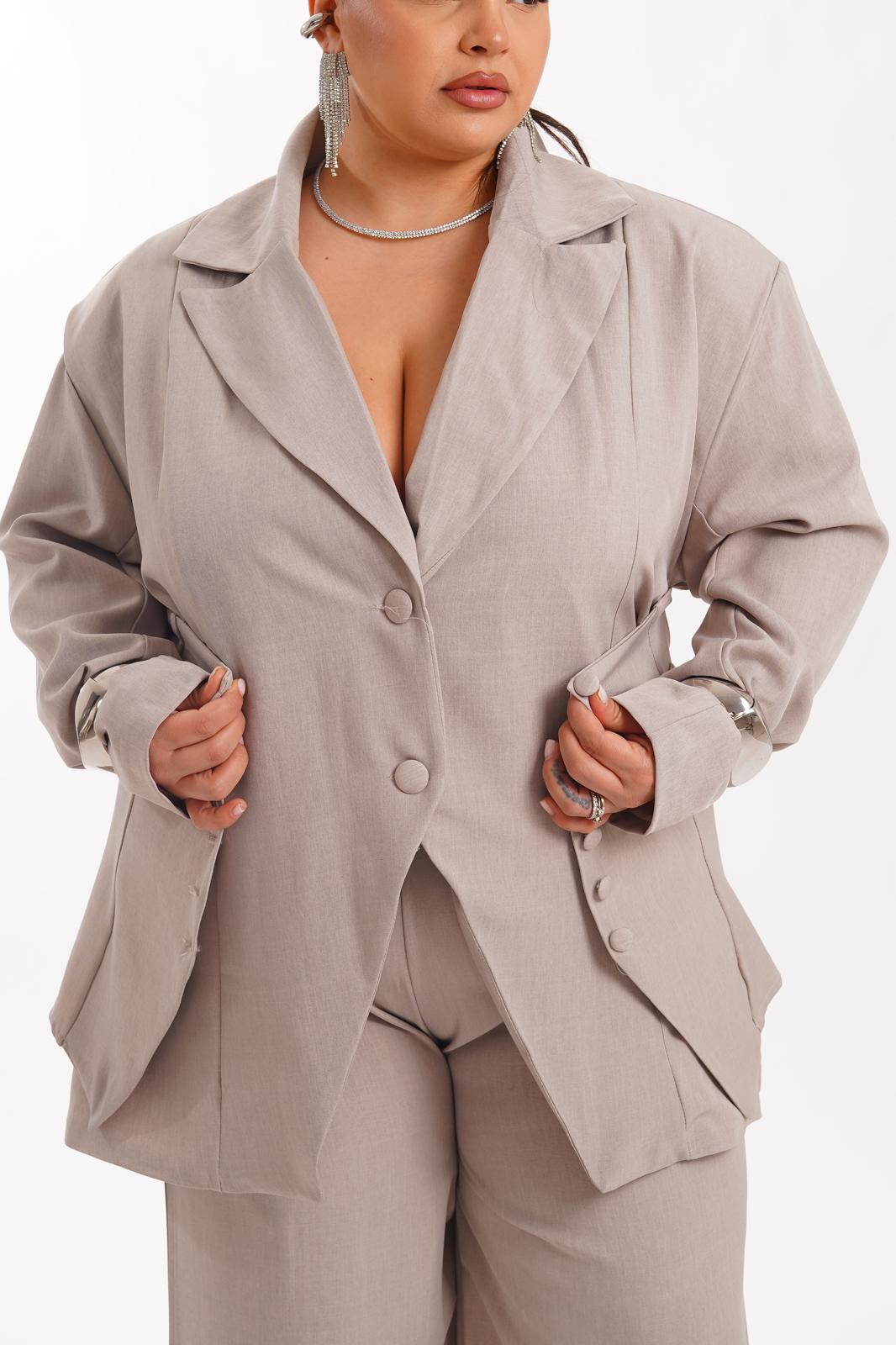 Tailleur Silhouette Tortora