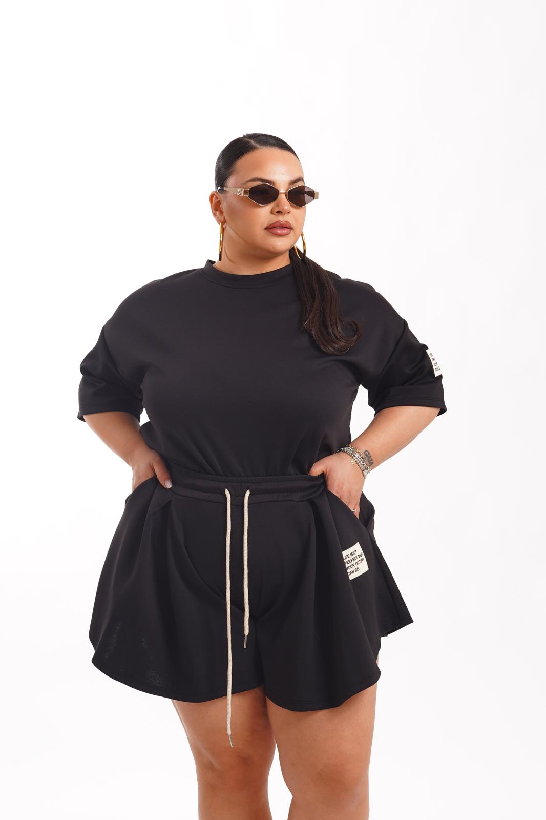 Coordinato Basket Nero