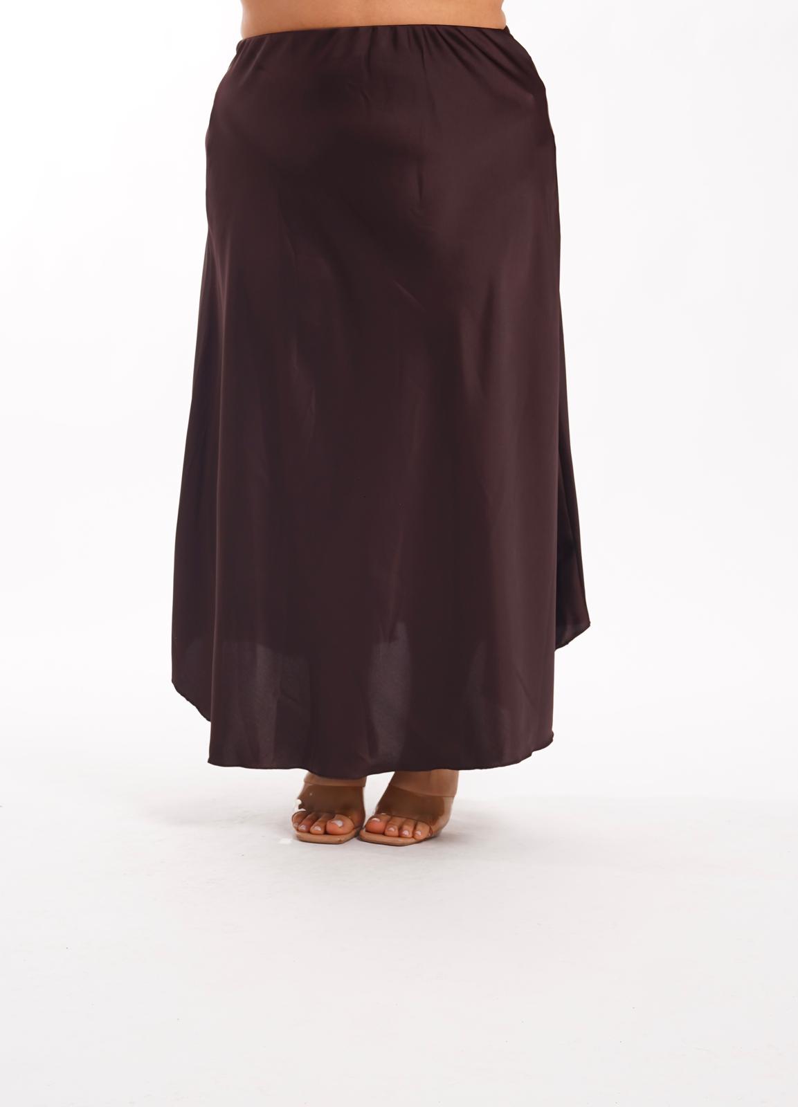 Gonna Satine Marrone