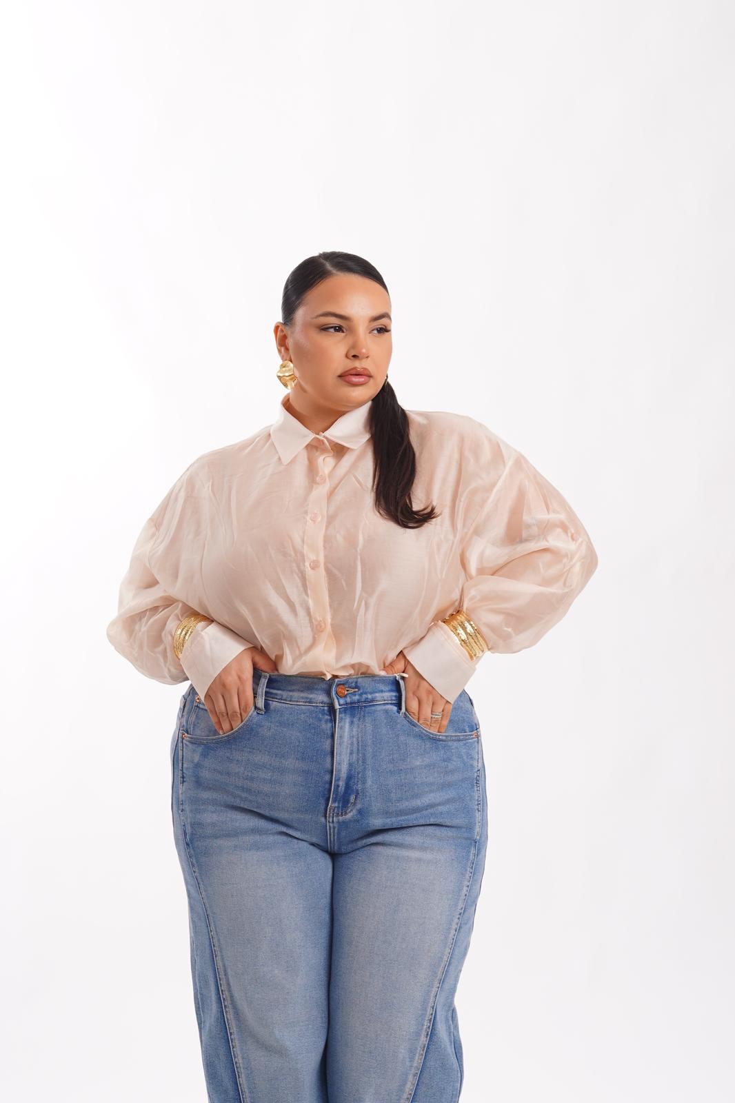 Camicia Bambola Beige