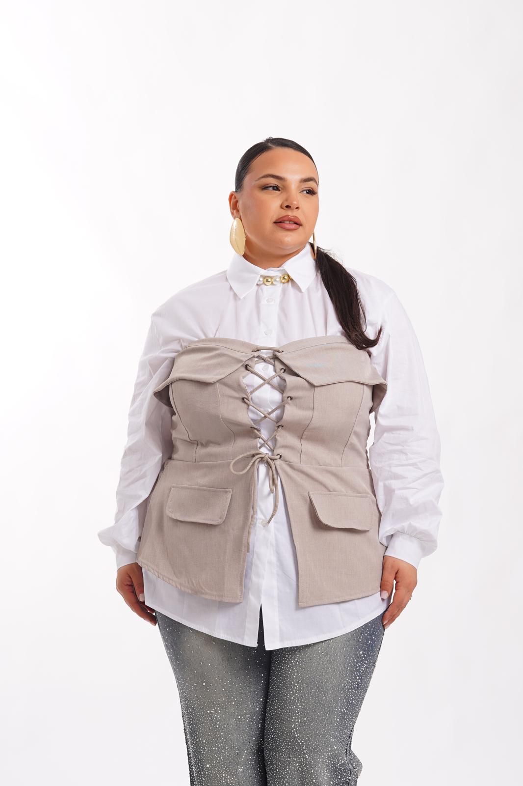 Corsetto Horse Tortora