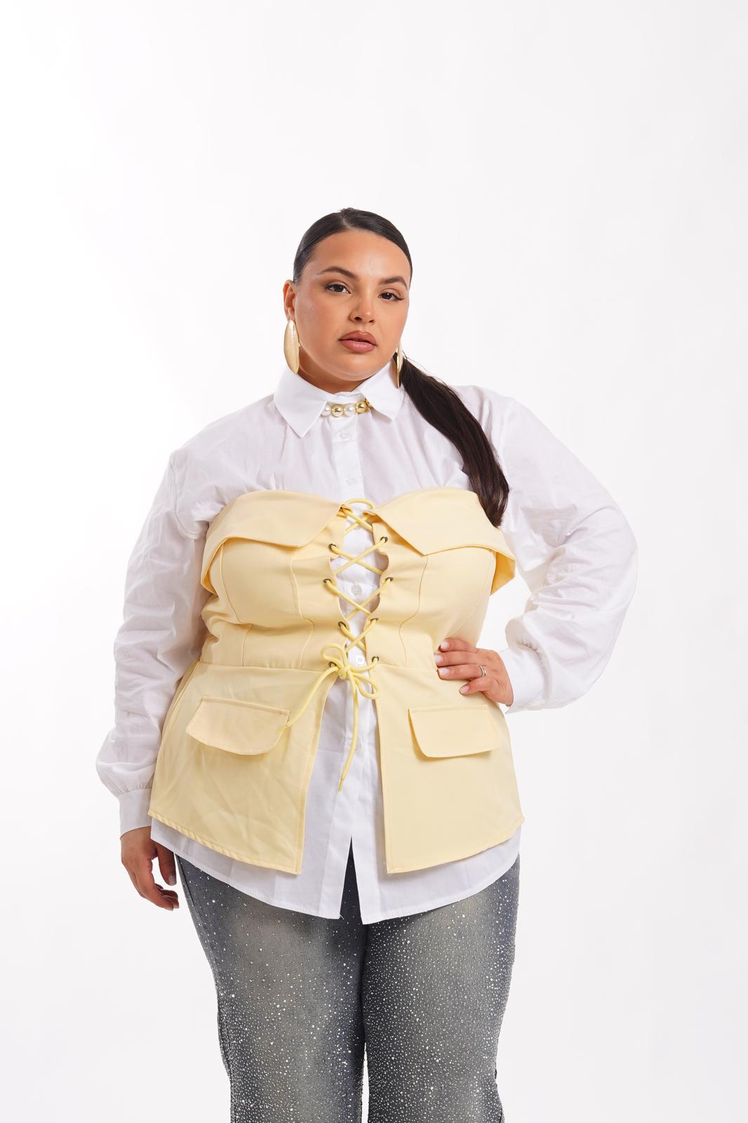 Corsetto Horse Giallo