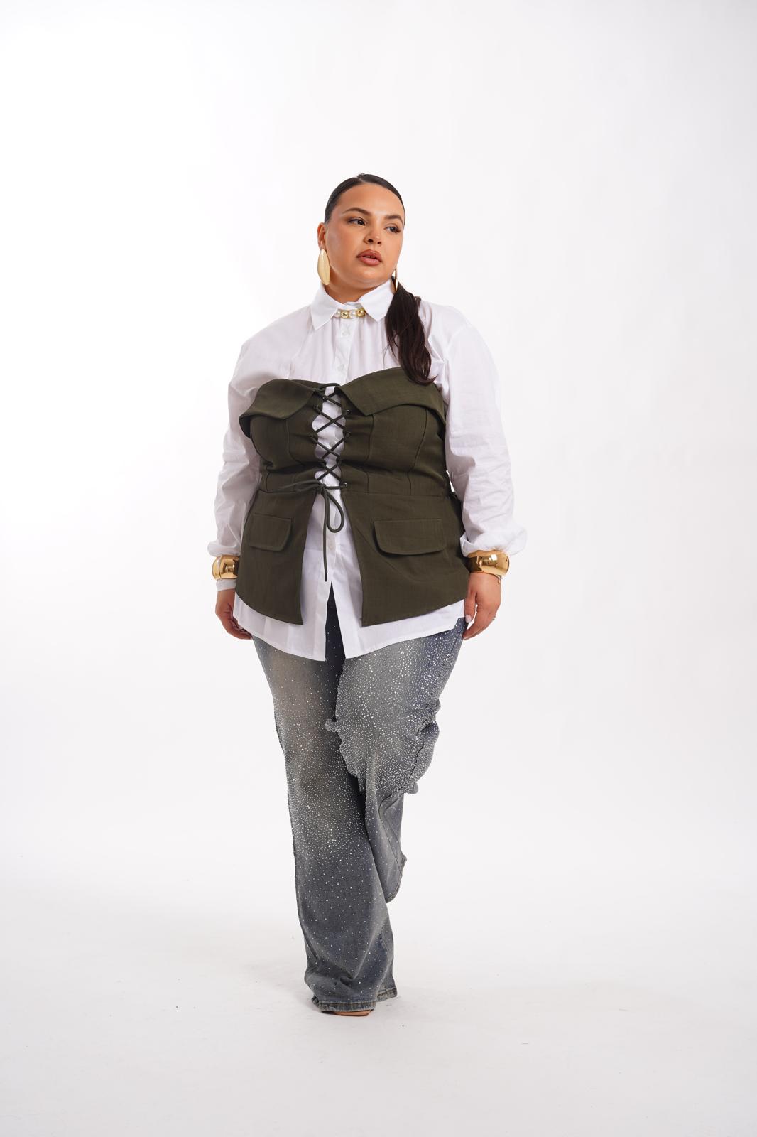 Corsetto Horse Verde