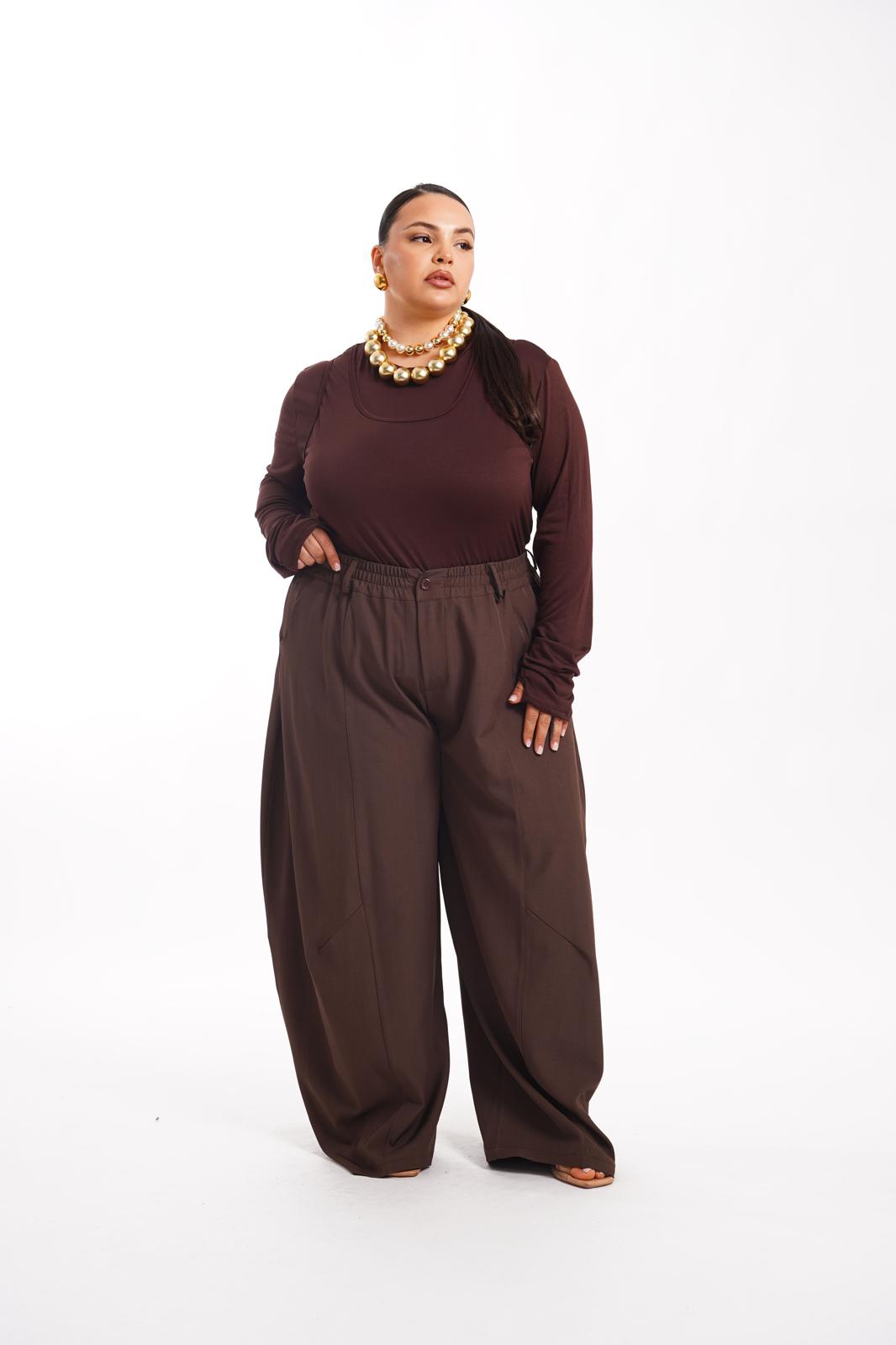 Pantalone Roman Marrone